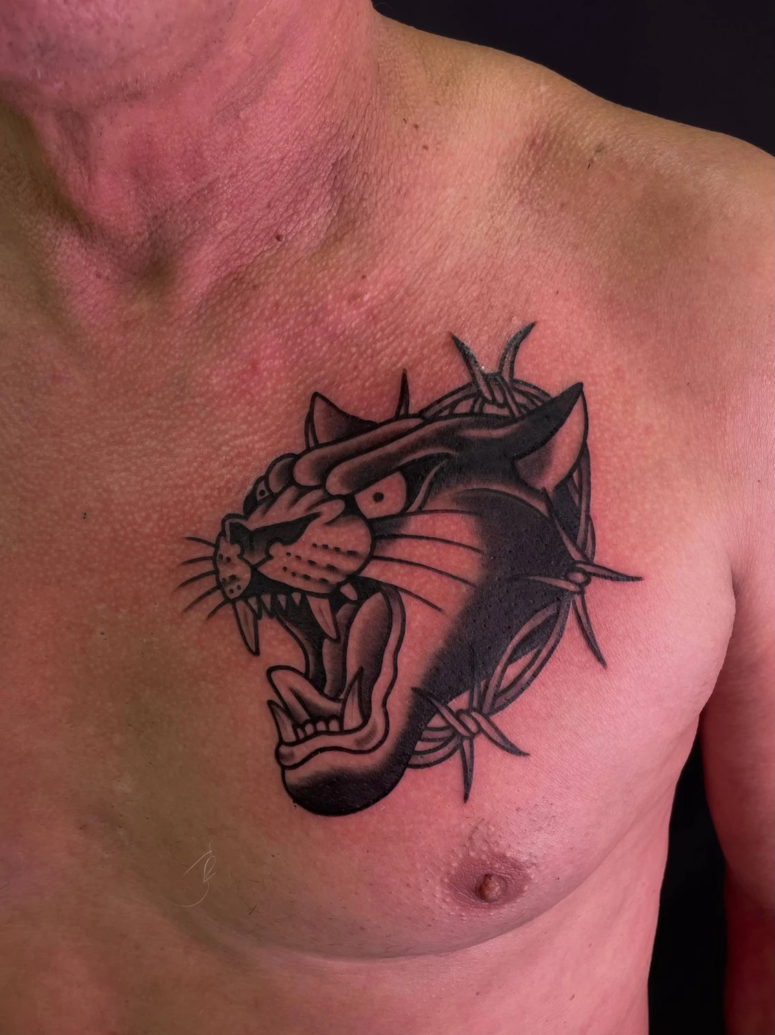 Тату в стиле Old School — мастер Александр, KATANA TATTOO