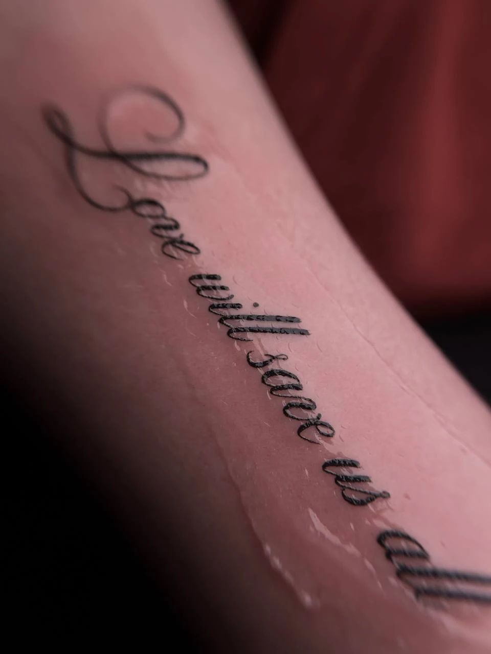 Тату в стиле Fine Line — мастер Жанна, KATANA TATTOO